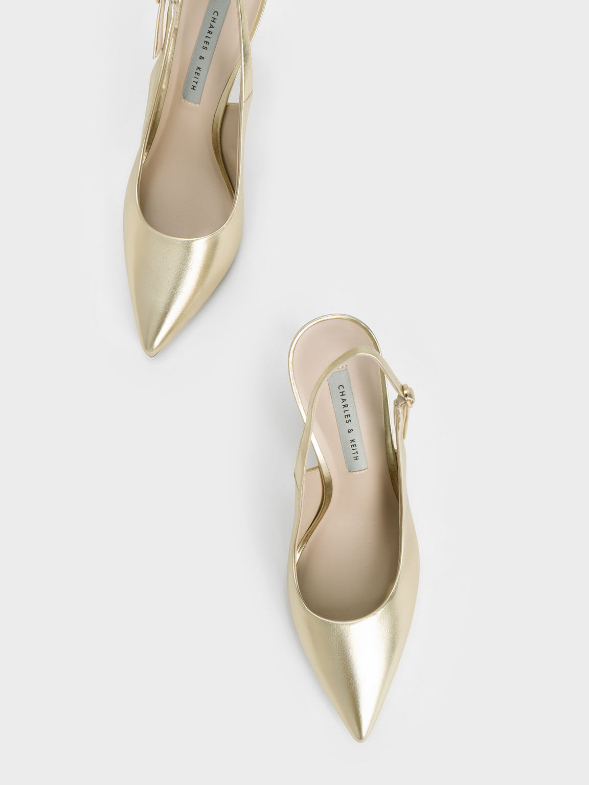 Gold stilettos hot sale