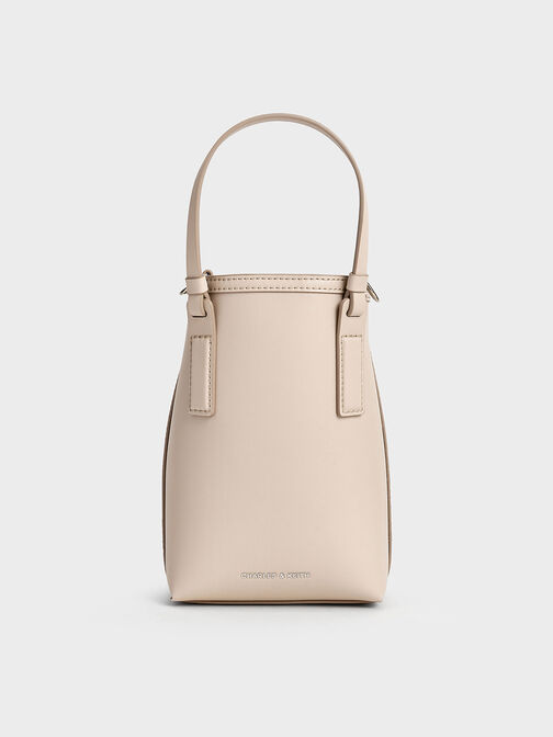 Noelle Elongated Tote, Ivory, hi-res