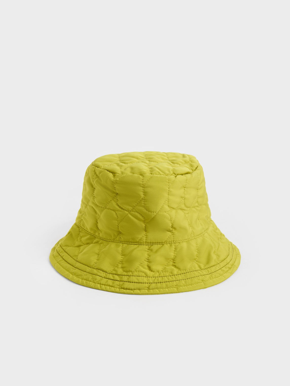 Nylon Textured Bucket Hat Lime