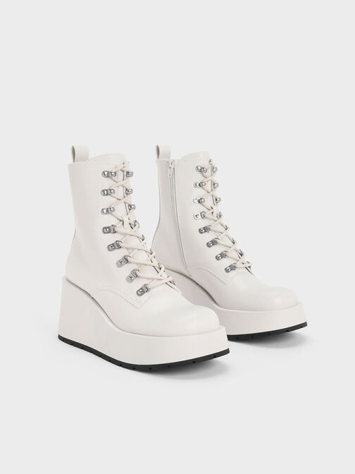 both x CHARLES & KEITH-CHELSEA BOOTS-WHITE – BOTH