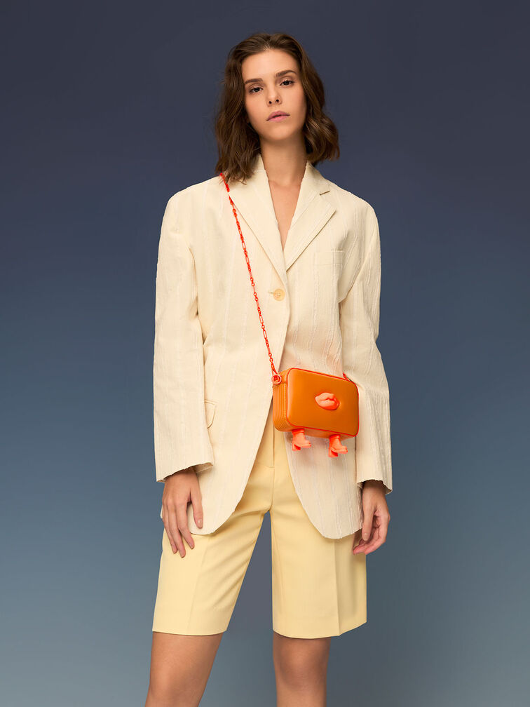 Calliope Crossbody Bag, Orange, hi-res