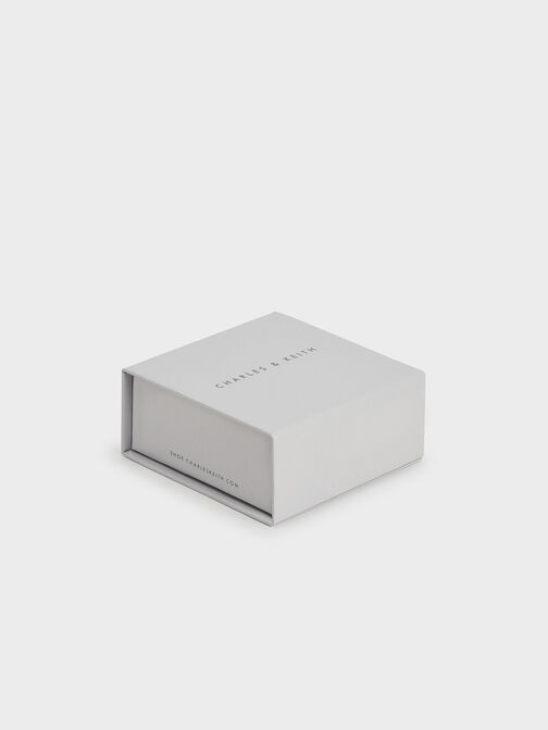 Allegro Sculptural Cuff Bracelet, Silver, hi-res