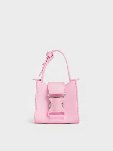 Ivy Top Handle Mini Bag, Pink, hi-res
