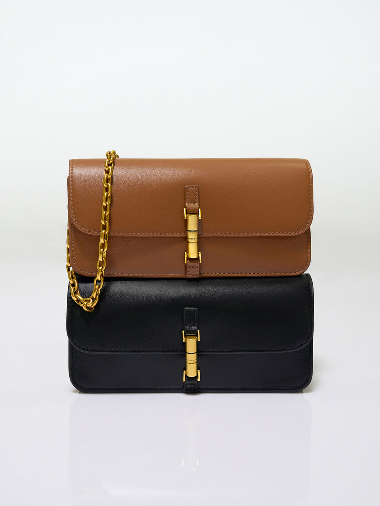 Cesia Wallet On Chain, Chocolate, hi-res