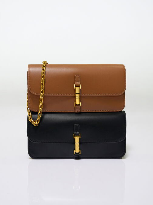 Cesia Wallet On Chain, Chocolate, hi-res