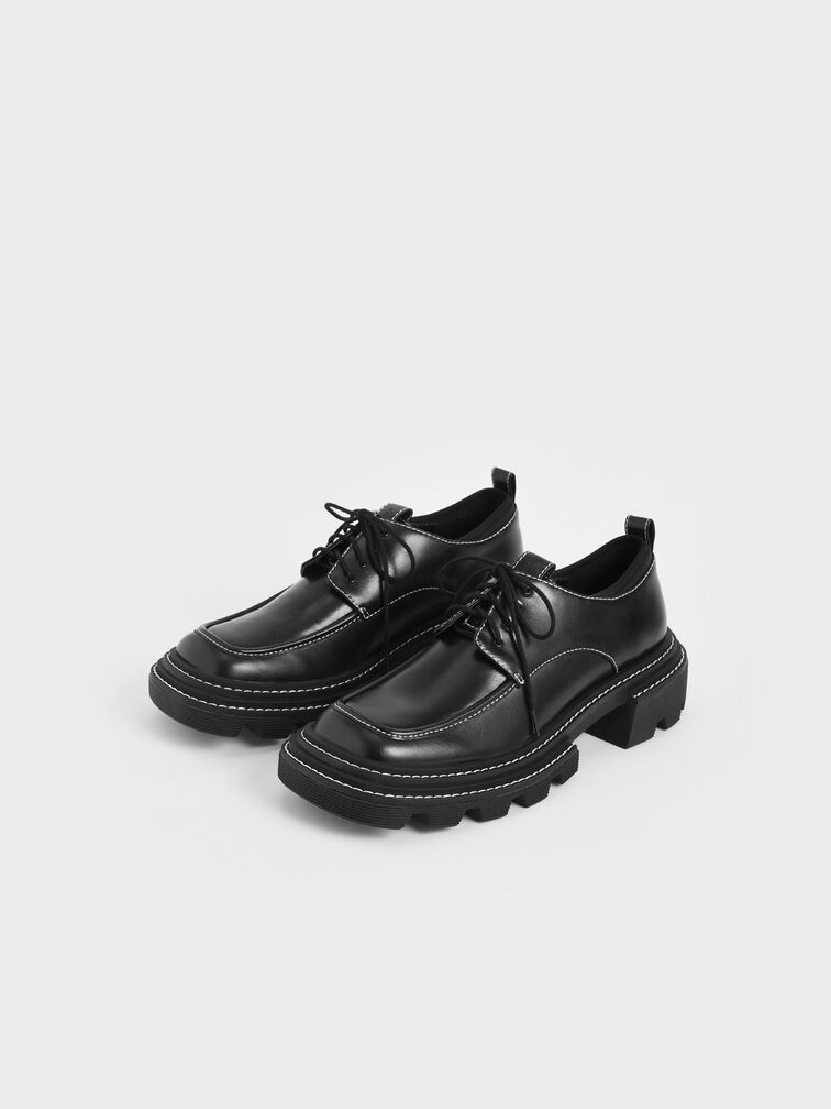 Chunky Brogues, Black, hi-res