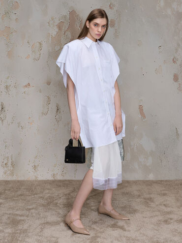 Albany Leather Crystal Mini Bag, Black, hi-res