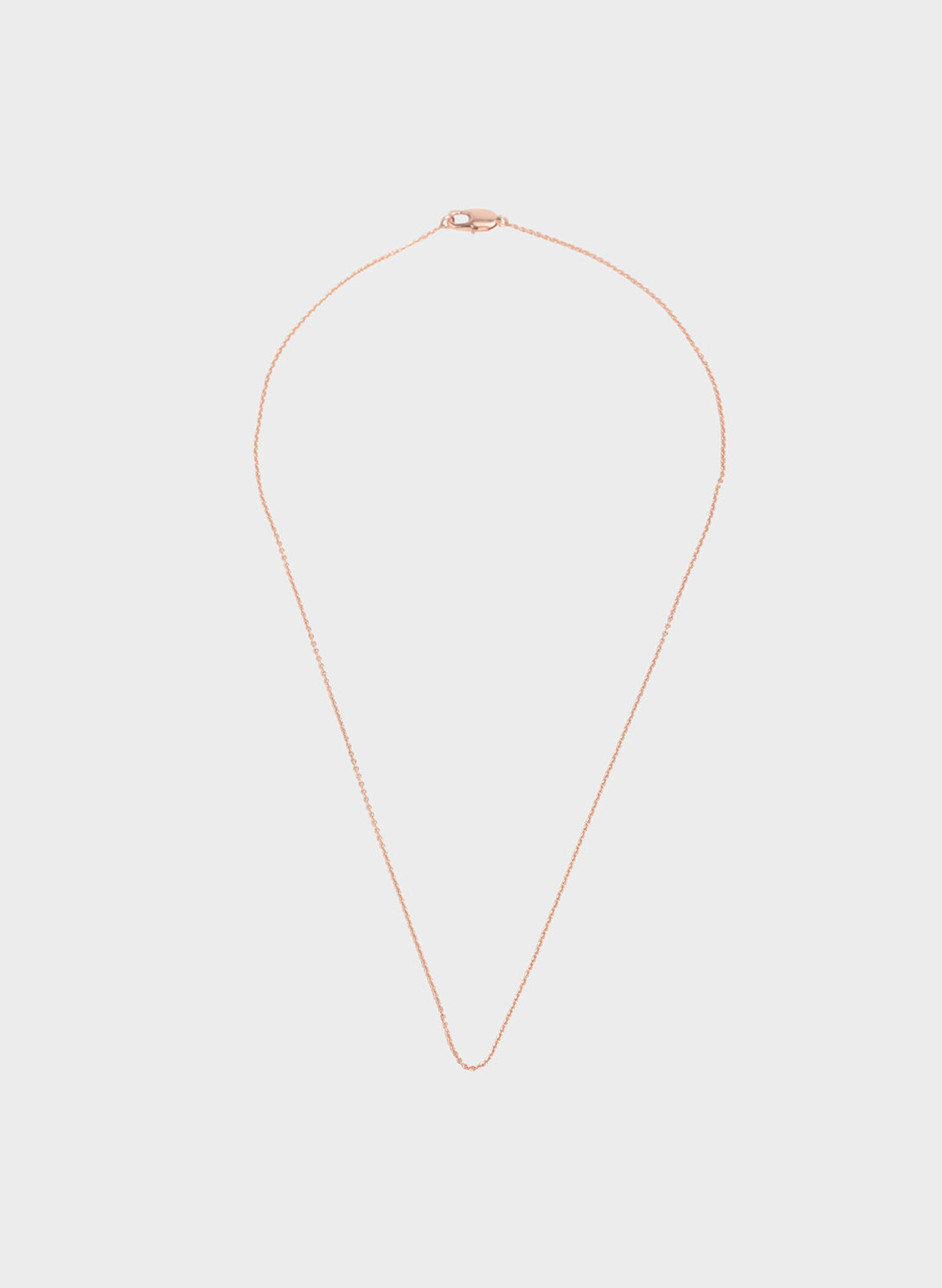 Charles & Keith - Women's Princess Chain Necklace, Rose Gold, R