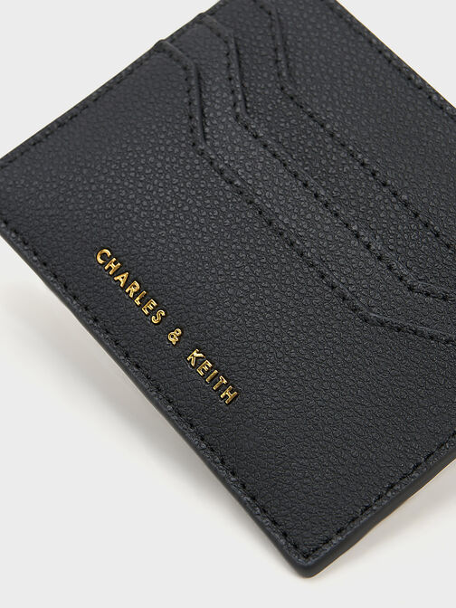 멀티-슬롯 카드 지갑, 블랙, hi-res