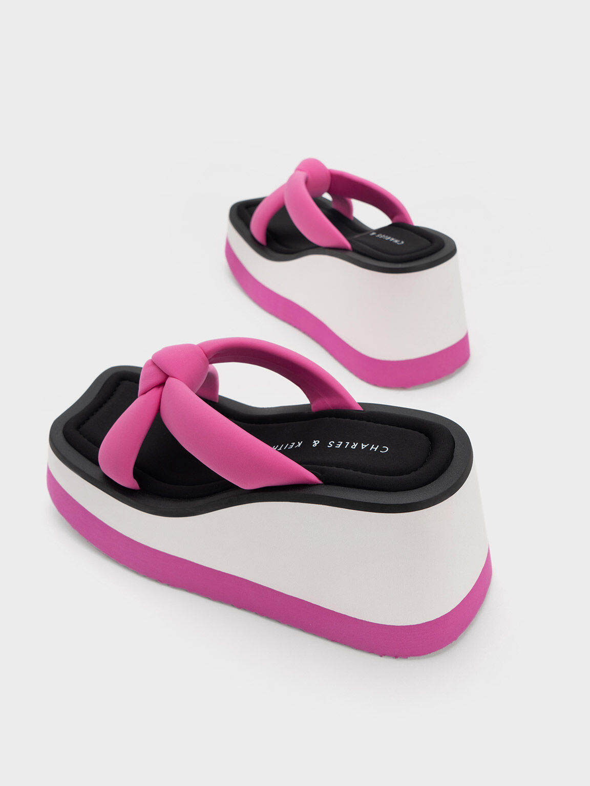 Fuchsia wedges best sale