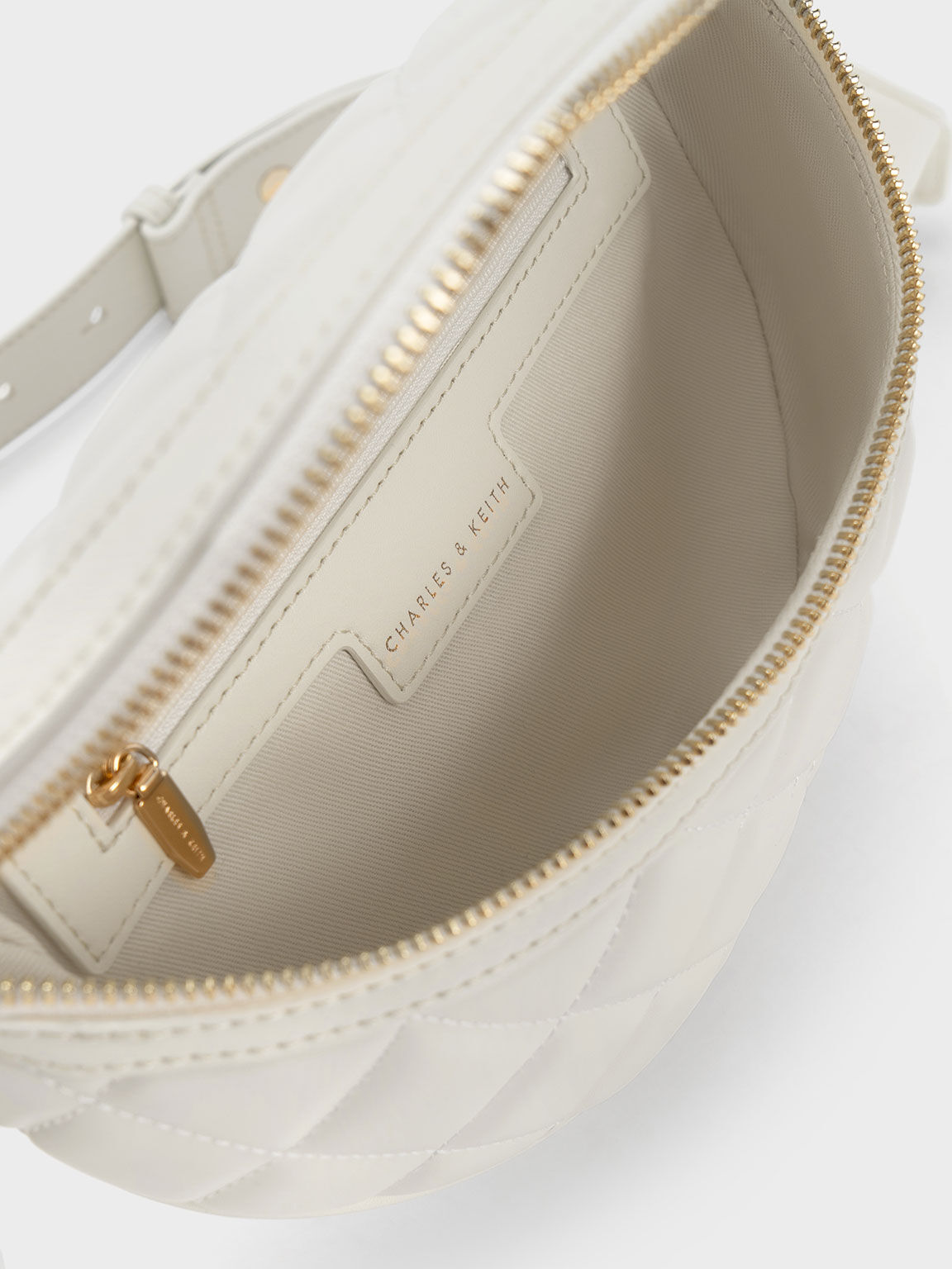 Half-Moon Crossbody Bag, Chalk, hi-res