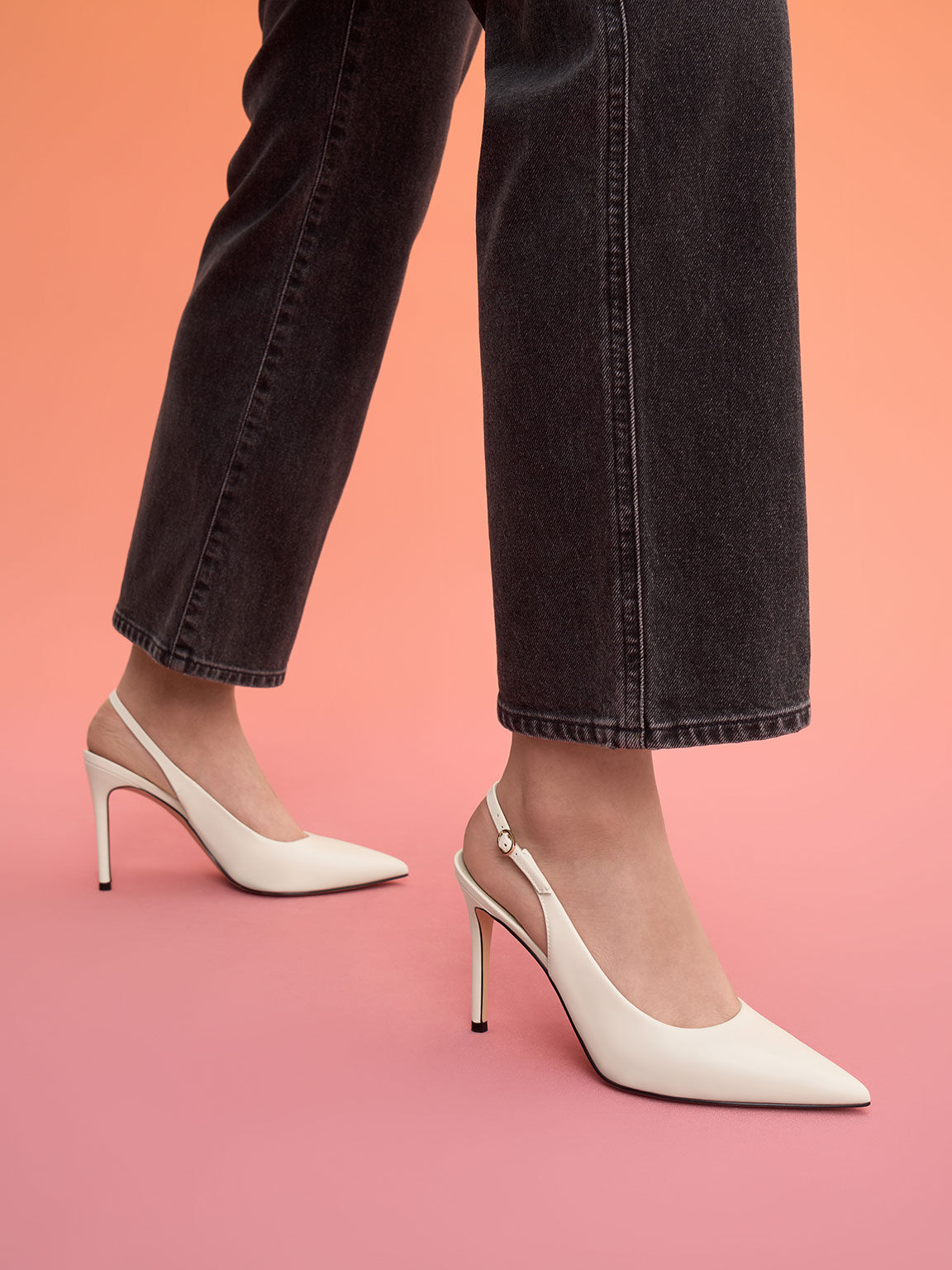 Slingback stilettos store