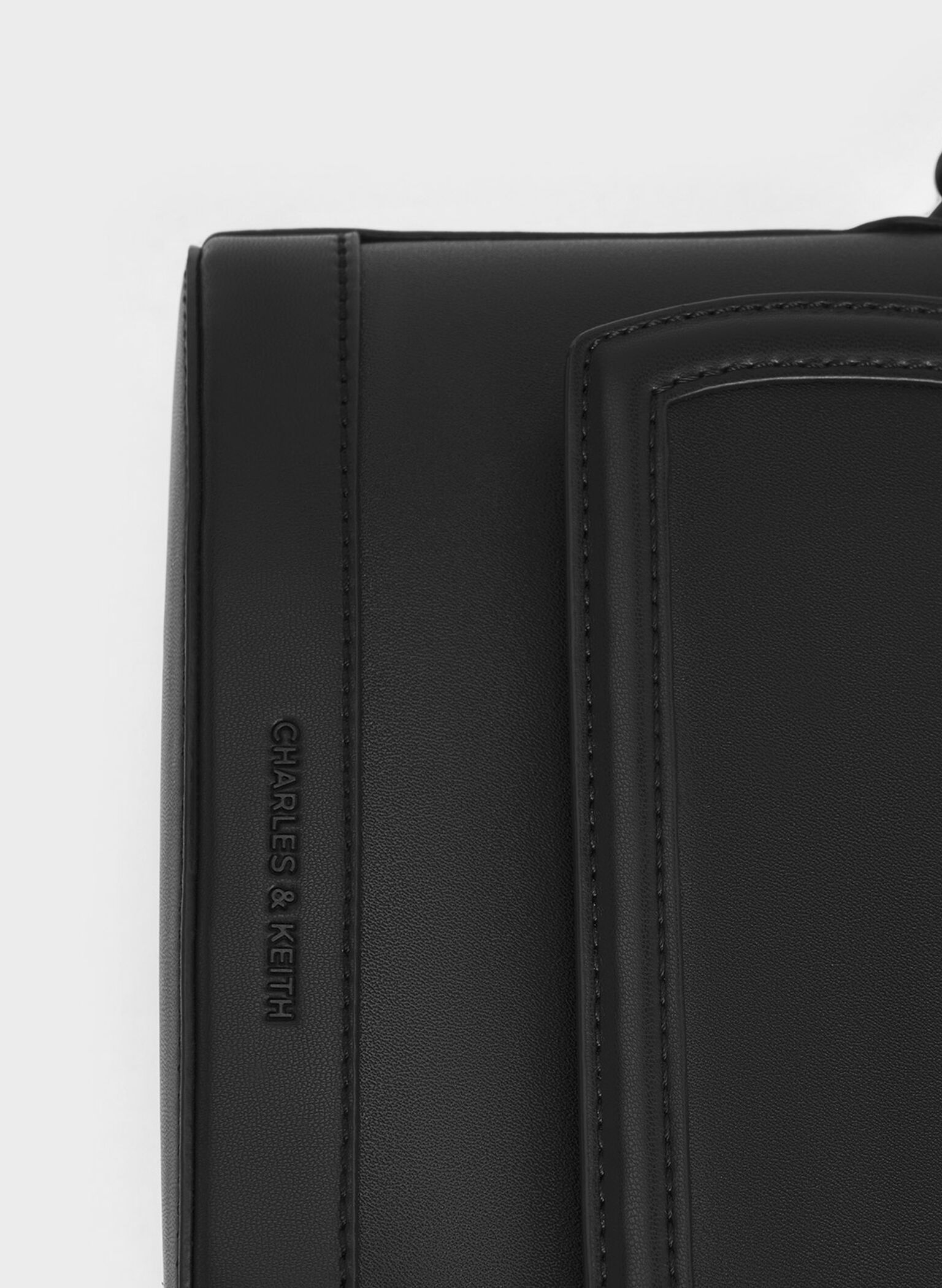 Sabine Knotted-Strap Bag, Jet Black, hi-res