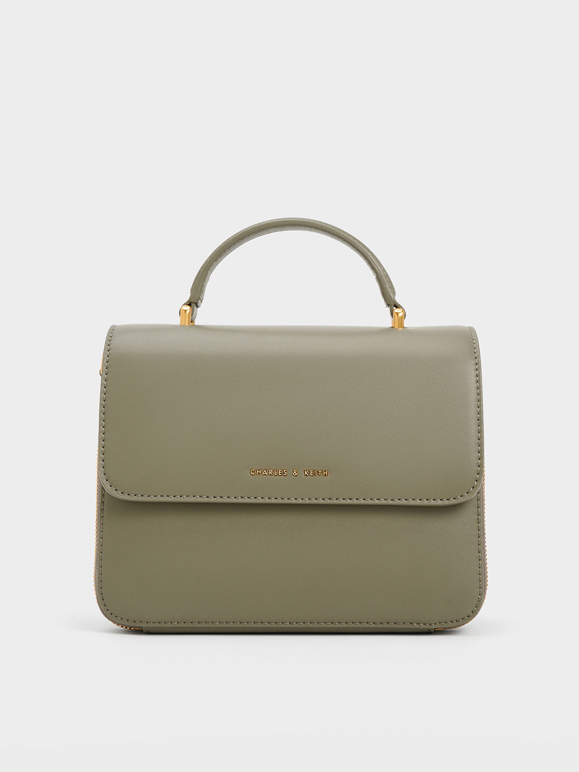 Charles & keith classic cheap front flap crossbody bag