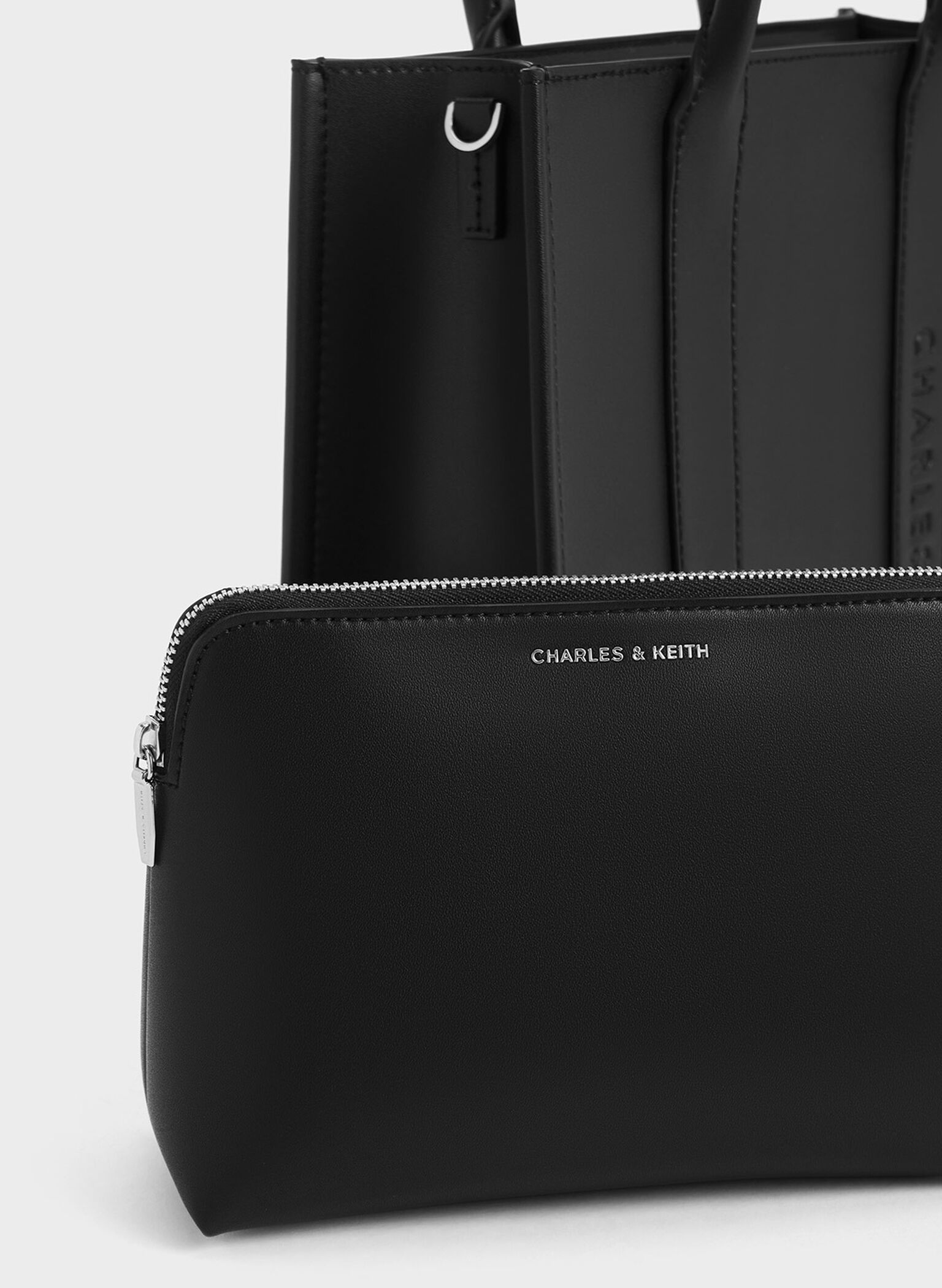 Clover Tote Bag, Noir, hi-res