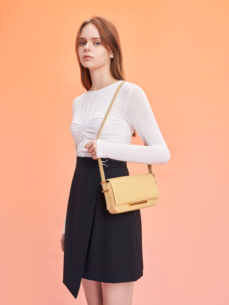 Cesia Crossbody Bag, Beige, hi-res