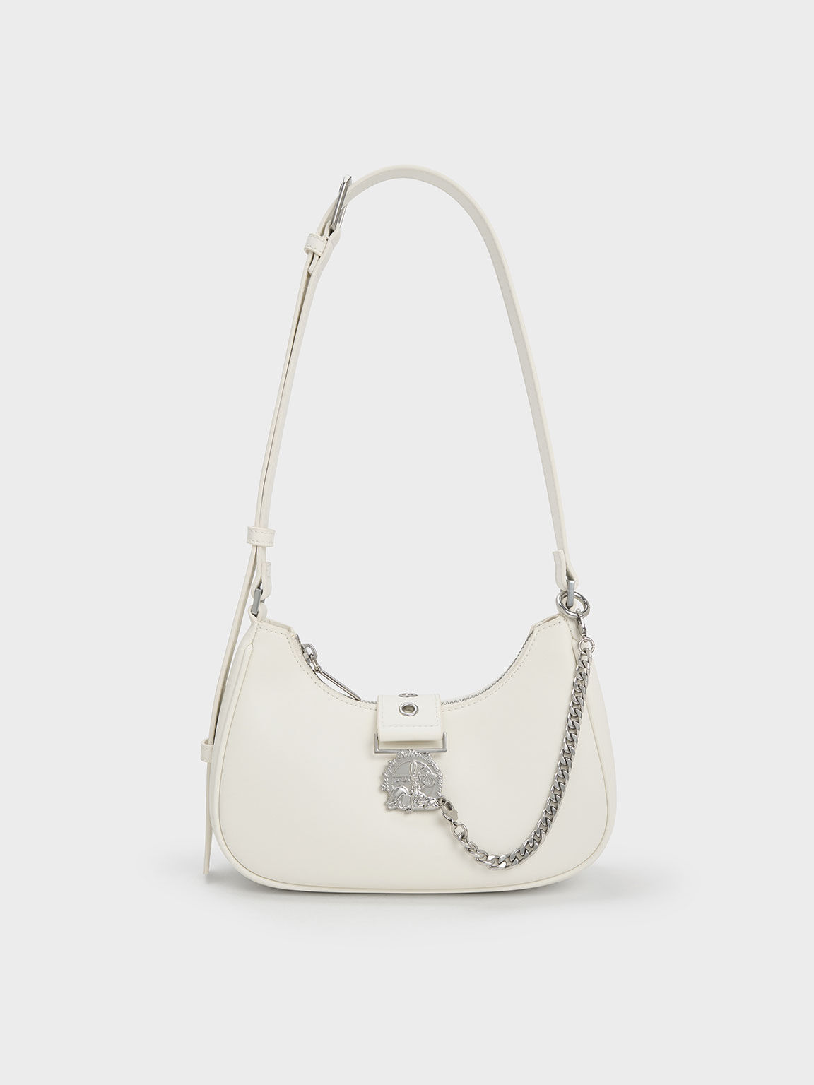 Cream Judy Hopps Belted Bag - CHARLES & KEITH TW