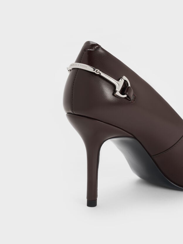 Erinna Metallic-Accent Pointed Pumps, Burgundy, hi-res