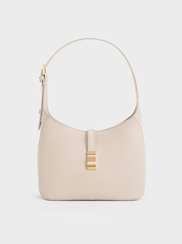 Wisteria Belted Shoulder Bag, Oat, hi-res