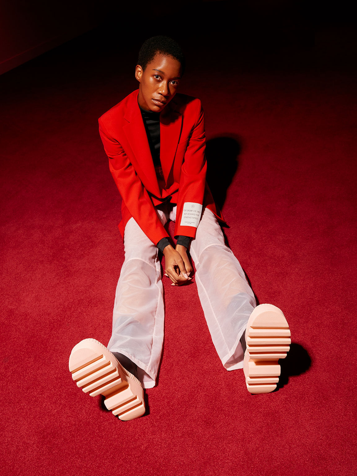 Rhys Coloured Sole Chelsea Boots​, Pink, hi-res