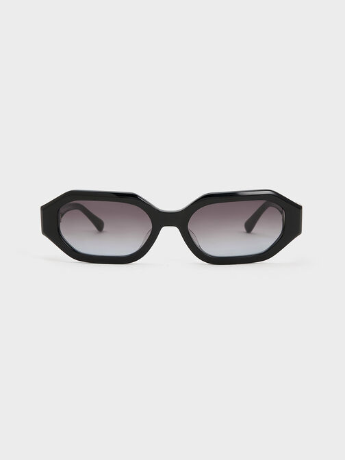 Buy bulgaria Rectangular Sunglasses Black For Men & Women Online @ Best  Prices in India