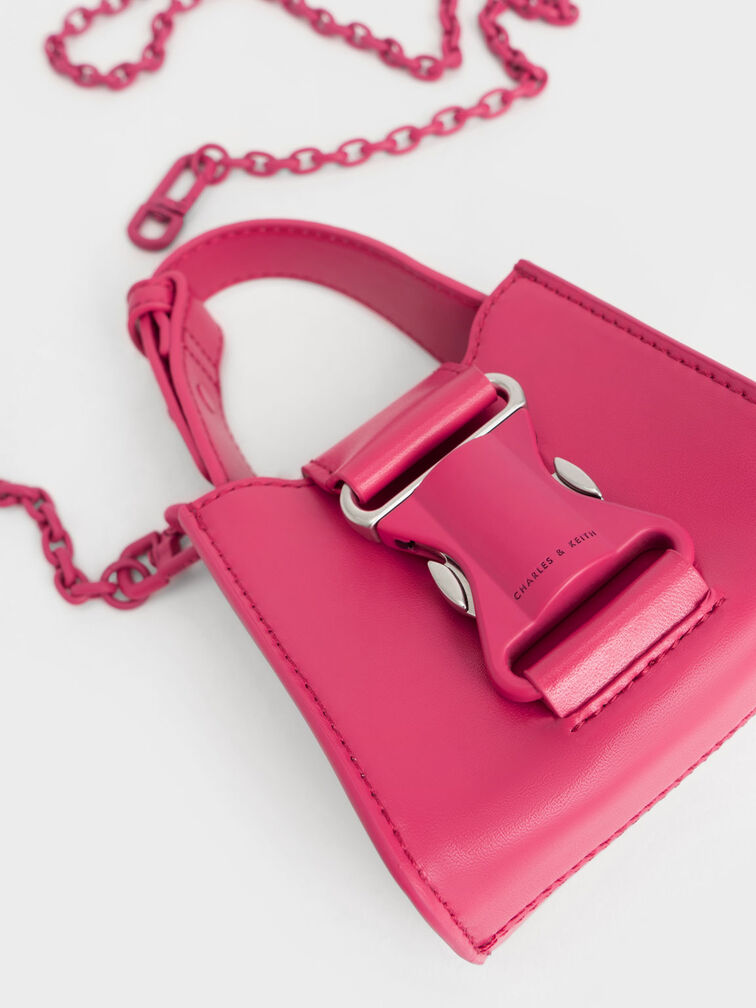 Ivy Top Handle Mini Bag, Red, hi-res