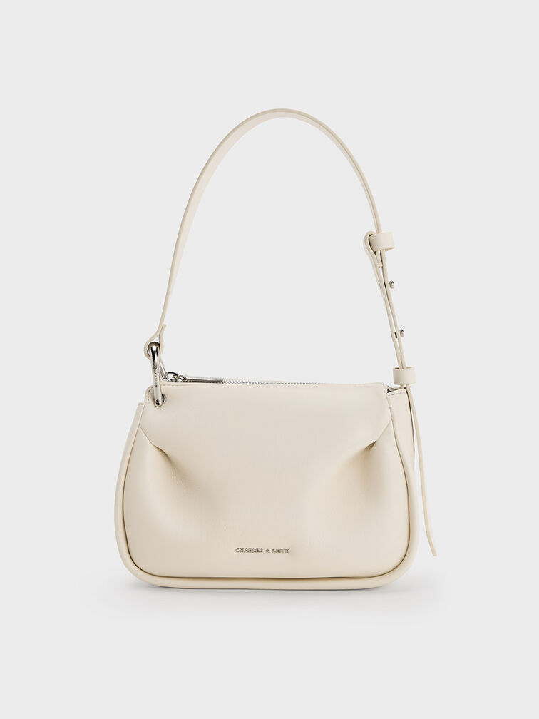 Lumen Padded Crossbody Bag, Cream, hi-res