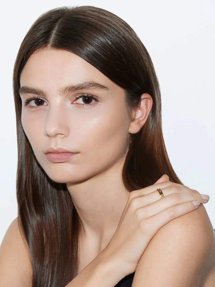 Leonora Ring, Gold, hi-res