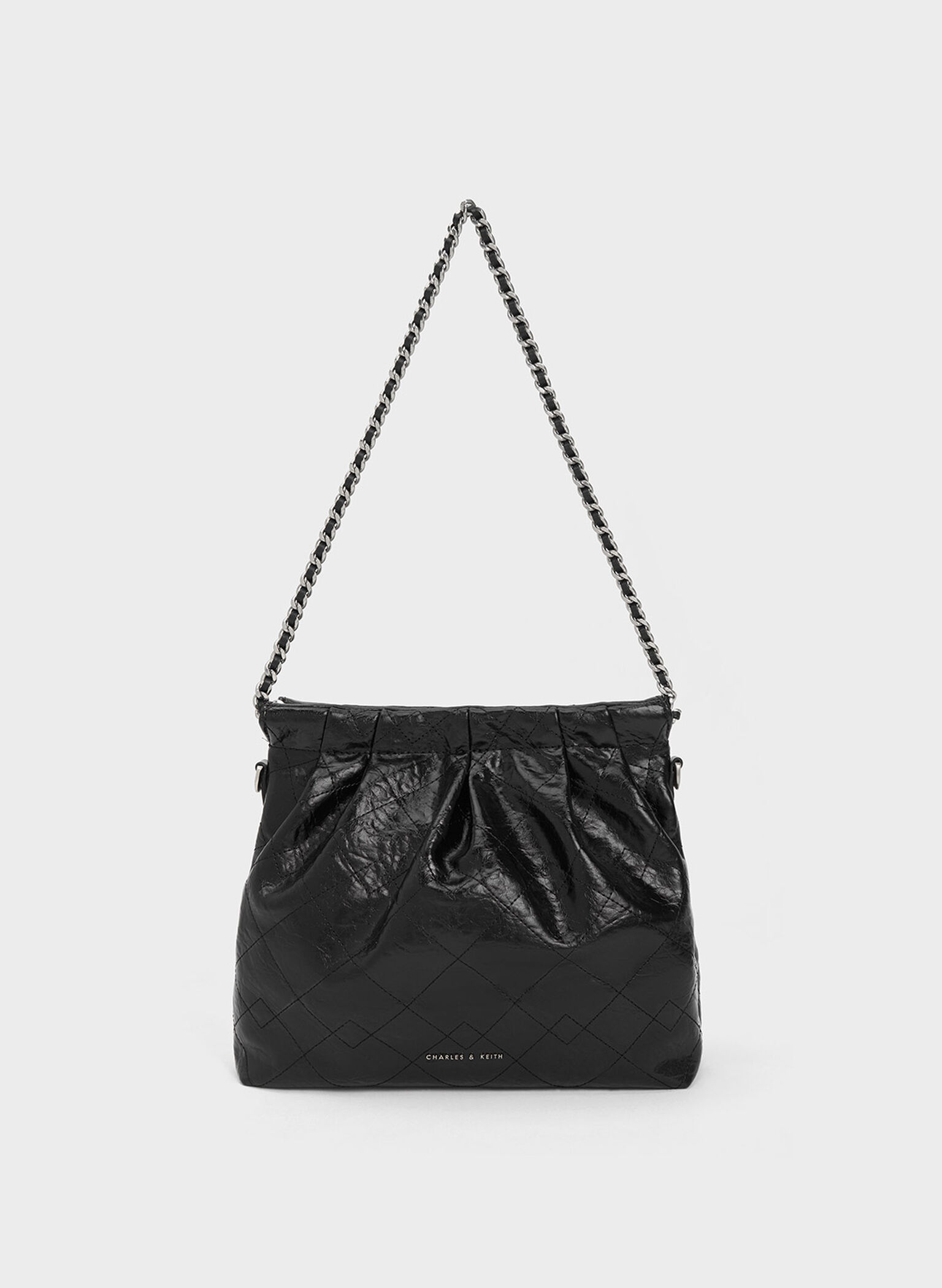 chanel so black classic flap bag