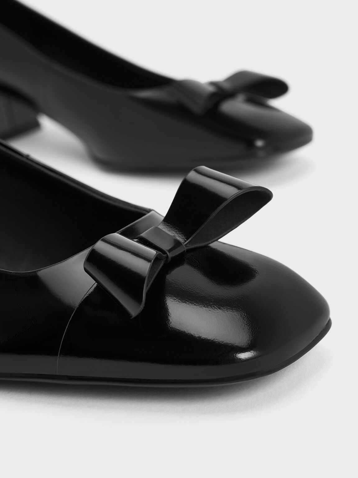 Zaxy pop bow 3 pumps black shop