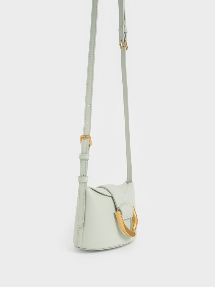 Gabine Bucket Bag, Mint Green, hi-res
