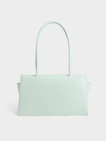 Irie Elongated-Handle Shoulder Bag, Sage Green, hi-res