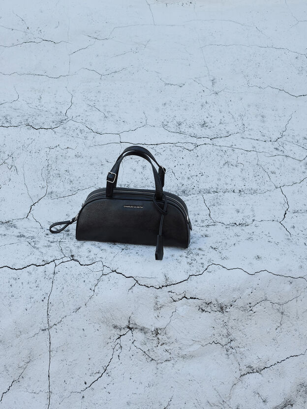 Vega Elongated Bowling Bag, Noir, hi-res