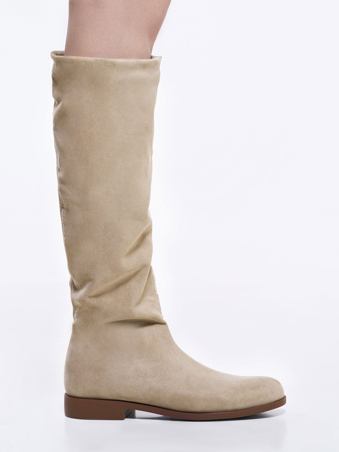 Tan over knee high boots hotsell