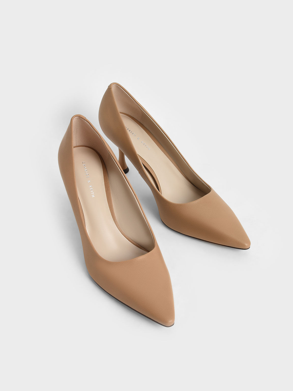 Camel color high heels outlet