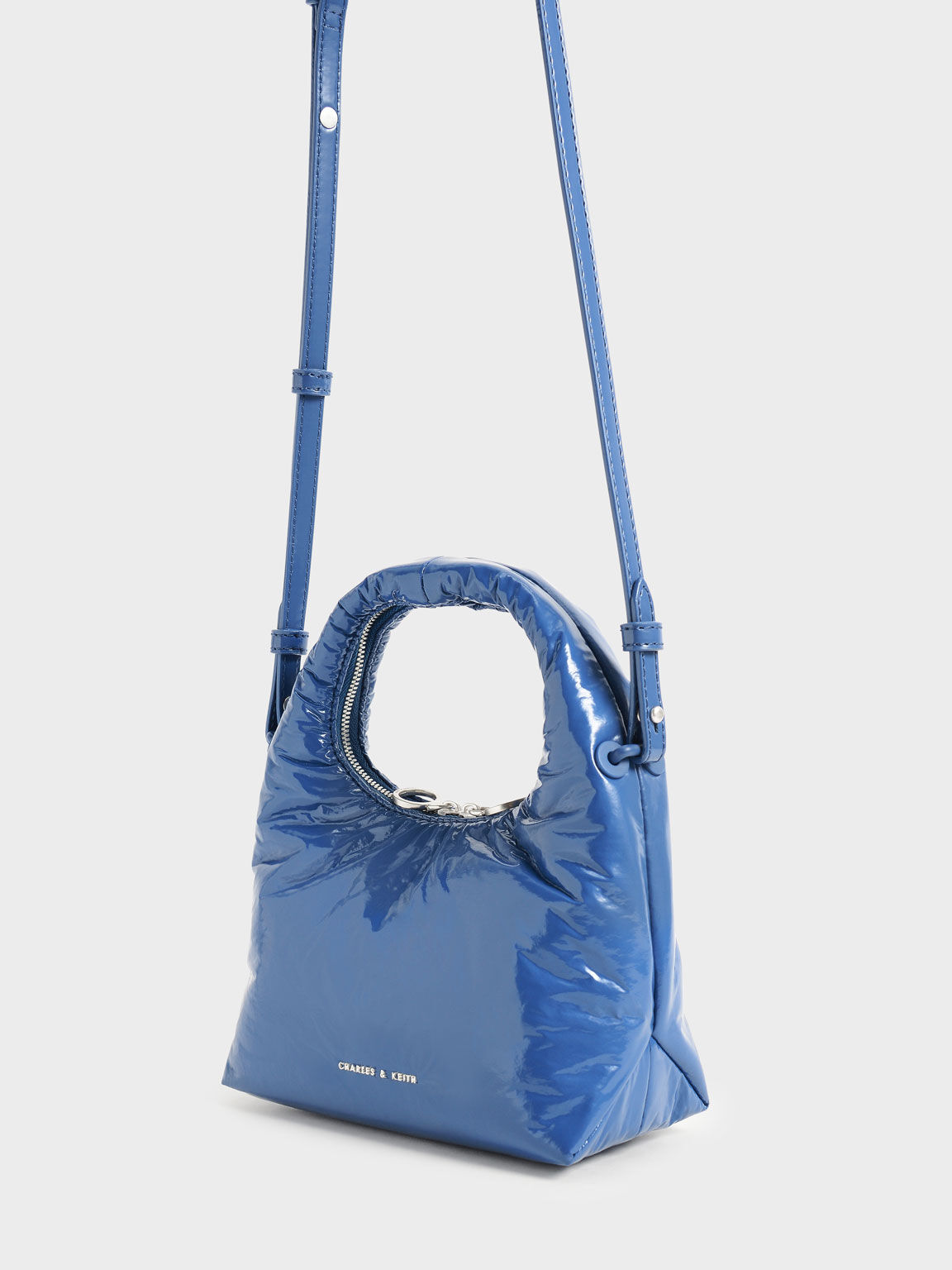 Arch 迷你手提枕頭包, 藍色, hi-res