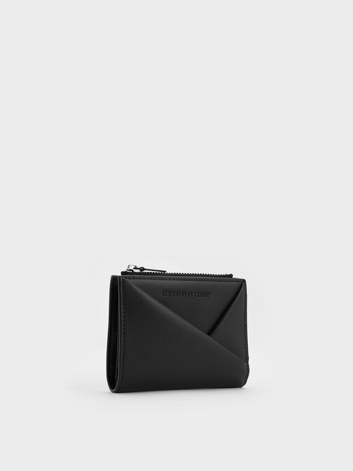 Dark Moss Lillie Quilted Mini Wallet - CHARLES & KEITH EE