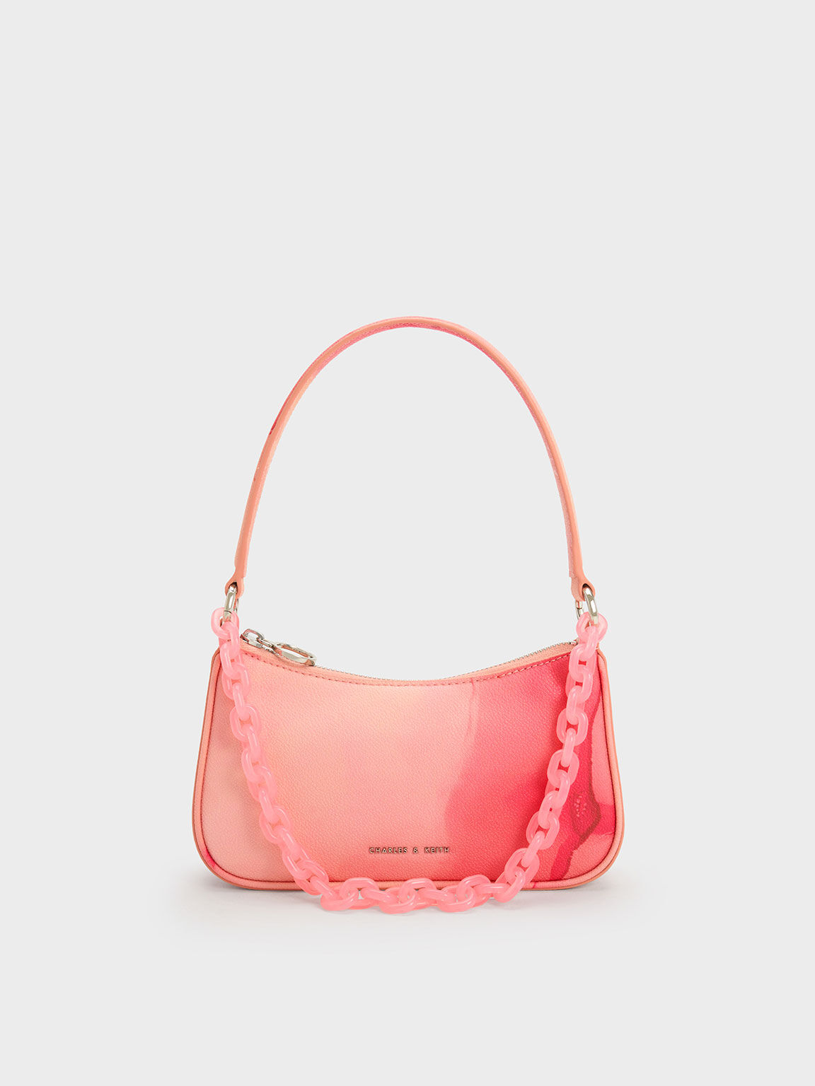 Alcott Scarf Printed Bag, Pink, hi-res