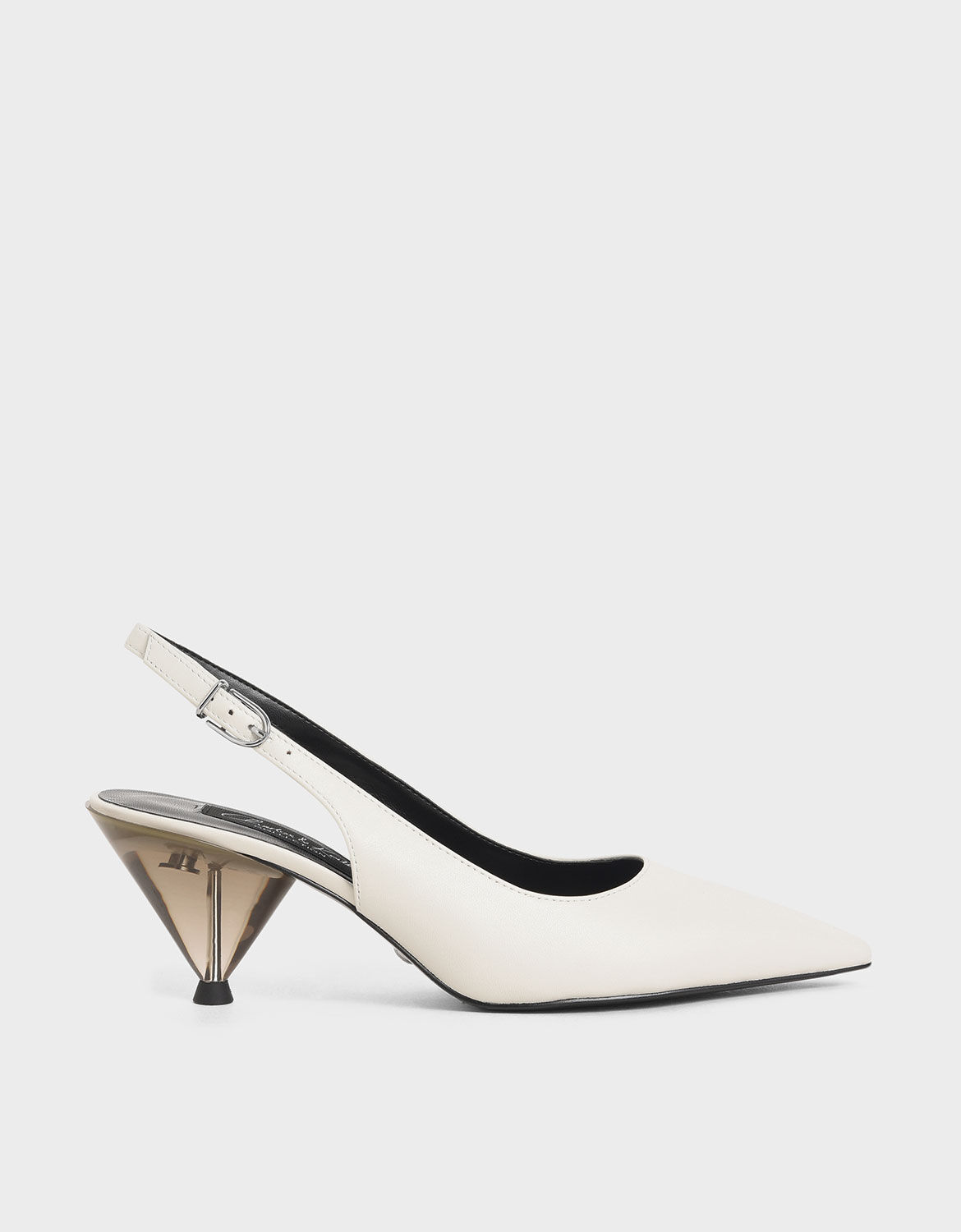 cone heel pumps