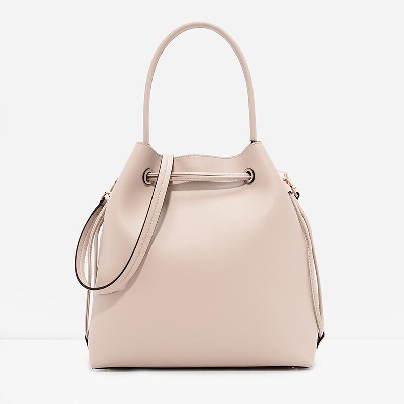 charles and keith drawstring bag