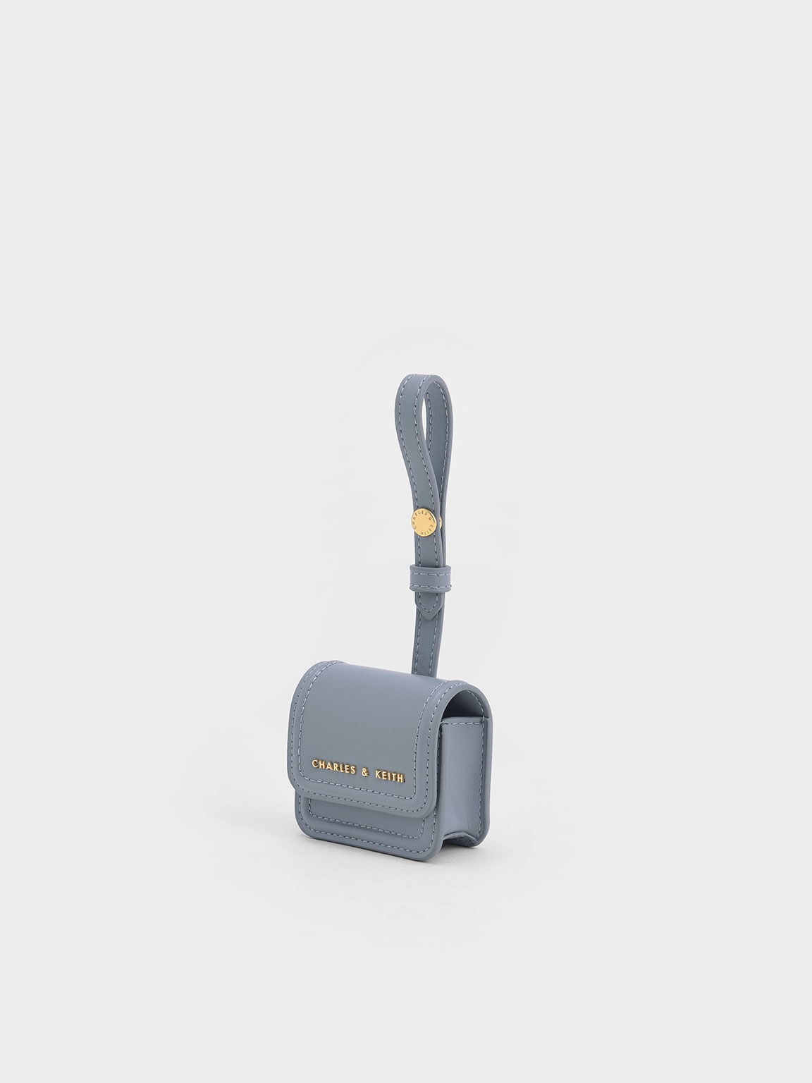 Wristlet AirPods Case, Steel Blue, hi-res