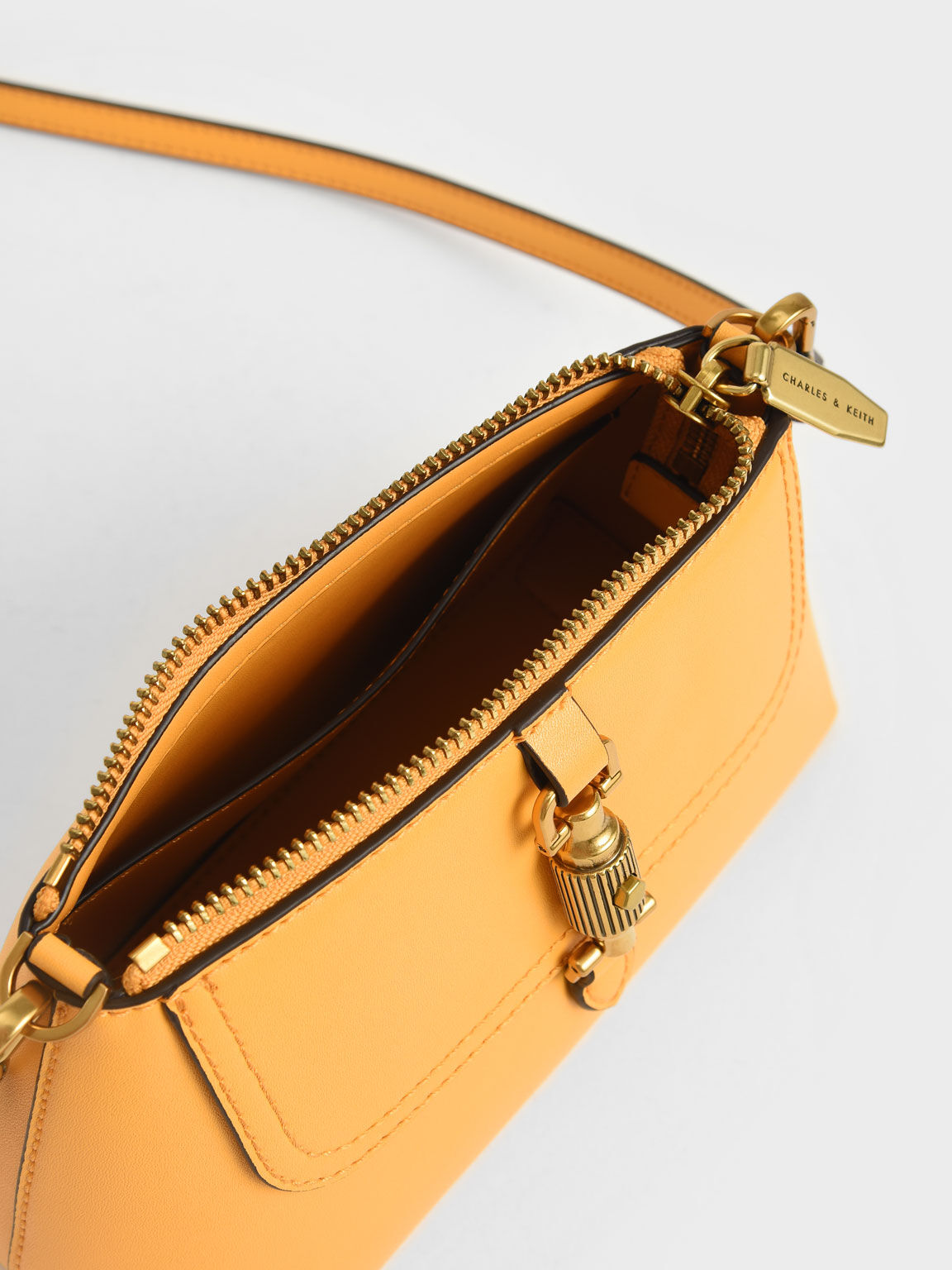 charles and keith mustard bolsa