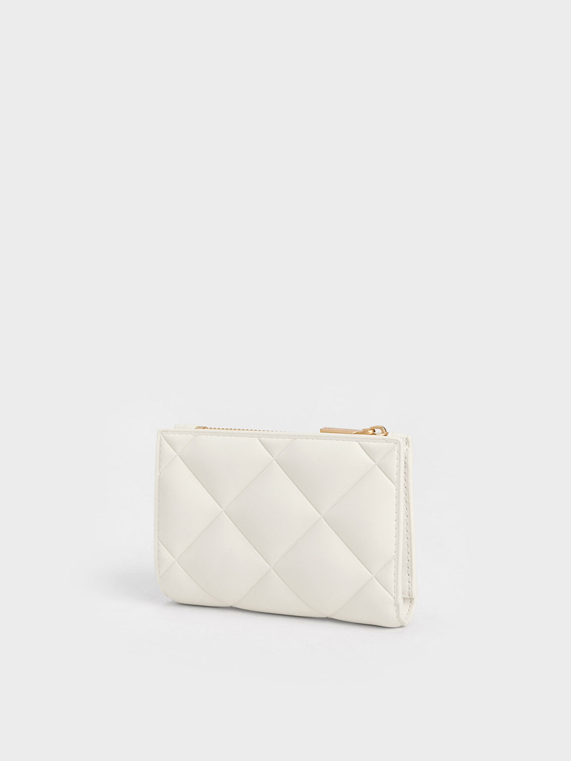 Charles and keith white wallet on sale