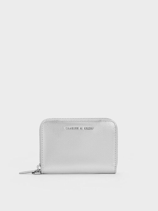 Charles & Keith Women's Magnetic Front Flap Long Wallet