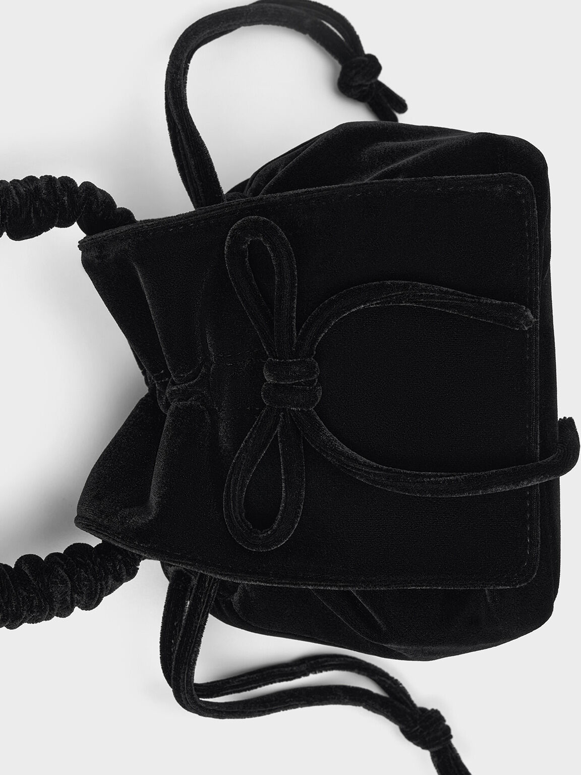 Charles and keith bow top handle bag shop