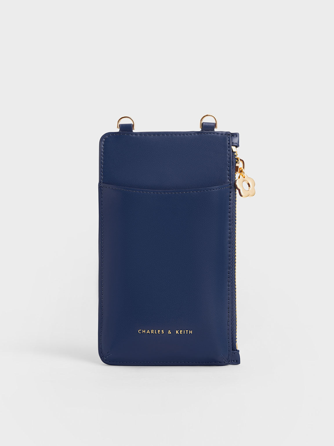 Minka Chain-Handle Card Holder, Navy, hi-res