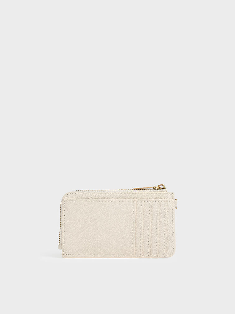 Dixie Multi-Slot Wristlet Card Holder, Cream, hi-res