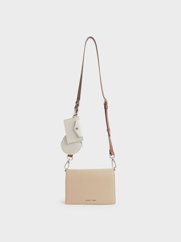 Beige Multi-Pouch Bag - CHARLES & KEITH US