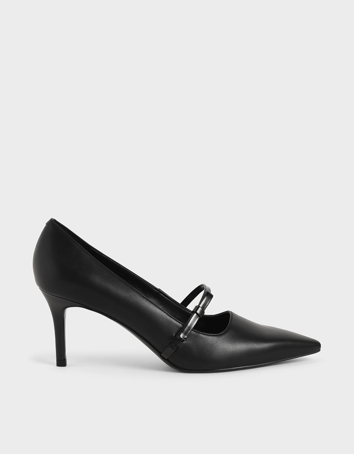 stiletto shoes black