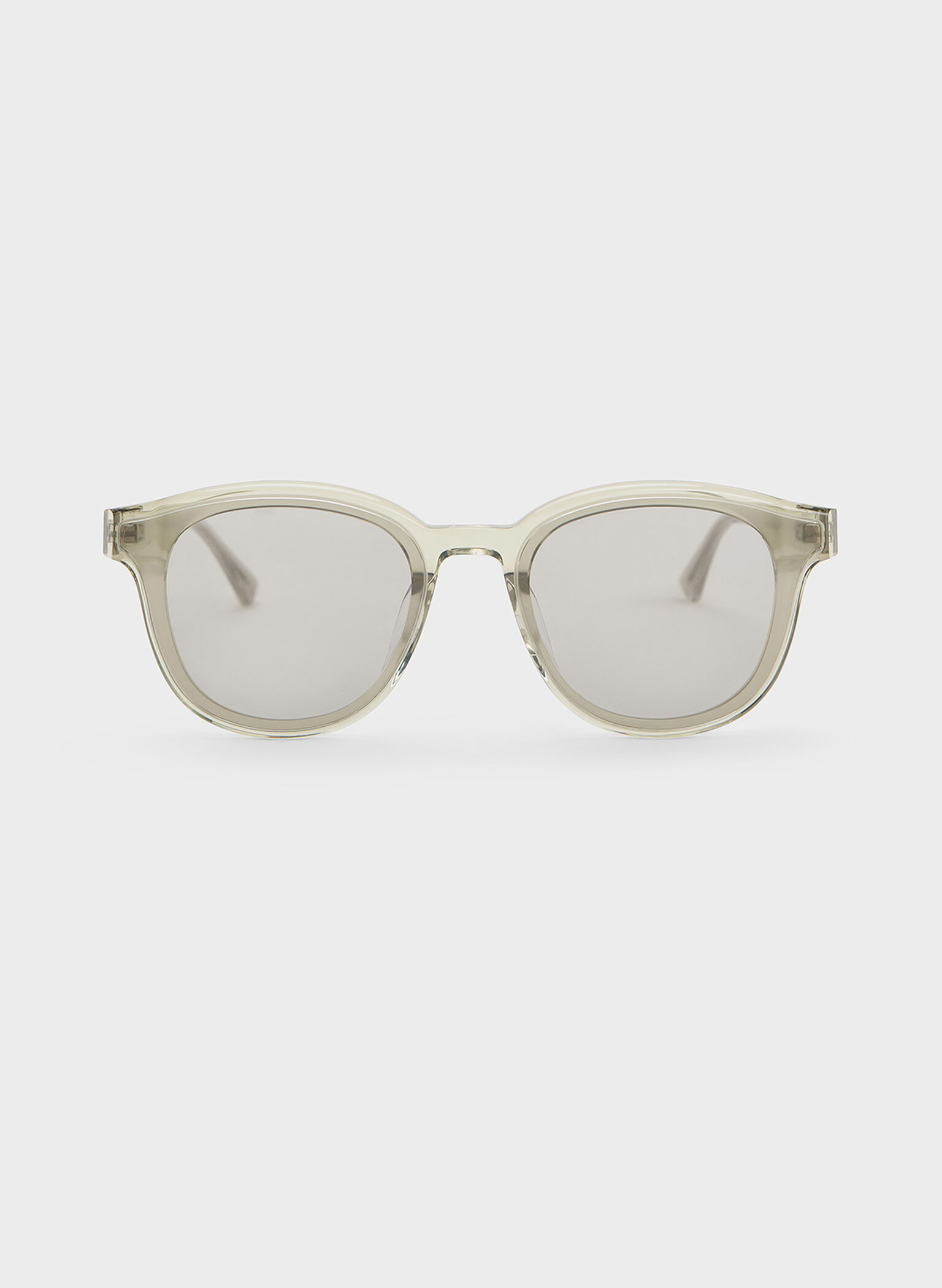 Violette Oval Sunglasses, Grey, hi-res